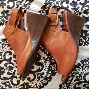 Jeffrey Campbell "Frolic" Peep-Toe Wedge